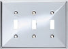 Brainerd 135881 Triple Switch Beverly Collection, cromo pulido