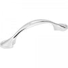 Tirador para gabinete Watervale de 3" de centro a centro, cromo pulido n.º 647-3PC
