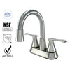 Wasserman 14167163 - Grifo de lavabo de dos manijas