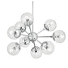 Kichler Lighting 9-Light Polished Chrome Clear Glass Pendant Light #82261