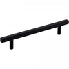128 Mm Center-to-center Matte Black Square Dominique Cabinet Bar Pull #845-128MB