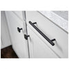 1-1/8" Overall Length Satin Nickel Square Dominique Cabinet Knob #845SN