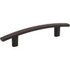 Tirador de barra de gabinete Thatcher cuadrado de bronce aceitado cepillado de centro a centro de 96 mm 859-96DBAC