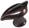 allen + roth #D2580-37.6ORBL5D - Perilla de gabinete ovalada de 1-1/2 pulg. (38 mm) - Bronce aceitado