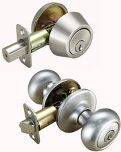 Load image into Gallery viewer, Jackson Satin Nickel Door Knobs (Click on Picture ☝to See Variants of this Model)