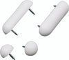 Plumb Pak PP835-25L Seat Bumper Set, Plastic, White