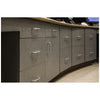 Tirador de alambre de gabinete Torino negro mate de 4" de centro a centro #S271-4MB