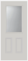 Insertos de vidrio para media puerta con frente transparente de 22 pulg. x 36 pulg. con marco, 1 panel ("Solo para venta en tienda")