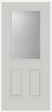 Load image into Gallery viewer, 22-in x 36-in Clear Front Half Door Glass Inserts With Frame 1 - Lite ("For Sale In Store Only")