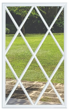Load image into Gallery viewer, 22-in x 36-in Clear Front Half Door Glass Inserts With Grid Over Glass 12 - Lite ("For Sale In Store Only")