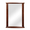 Espejo de pared Olivia de 32 x 24 pulgadas en caoba 9715-MMG