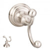 Fairview Satin Nickel Double Robe Hook