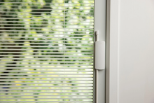 Load image into Gallery viewer, 22-in x 36-in Clear Front Half Door Glass Inserts With Mini Blinds Between Glass ("For Sale In Store Only")