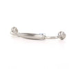 Brainerd Traditional Fluted 5-1/16-in Center to Center Satin Nickel Arch Handle Drawer Pulls #P33783W-SN-CP