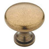 Brainerd Round 1-1/4-in Tumbled Antique Brass Round Transitional Cabinet Knob #P50154W-ABT-C