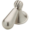 Brainerd 1-in Satin Nickel Round Traditional Cabinet Knob #P23025W-SN-C