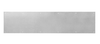 34" x 8" kick plate - Stainless steel