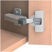 Cargar imagen en el visor de la galería, Richeileu 3-1/8-in x 3/4-in Bisagra de gabinete oculta de níquel Artículo n.° 347006 Modelo n.° BP973A0500U