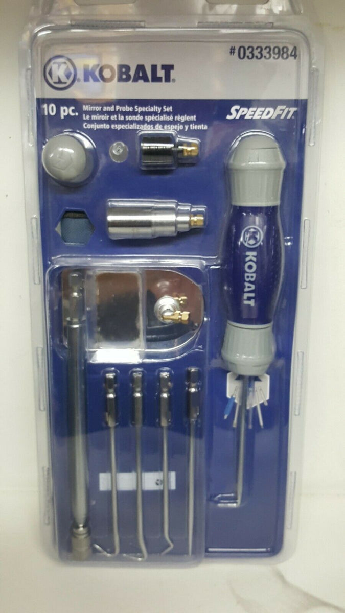 Kobalt 10 pc. Mirror and Probe Specialty Set 0333984 SoLo Hardware
