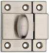 2 in. Satin Nickel Matchbox Door Latch