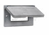 TOPAZ - WCH1GFI HORIZONTAL 1 GANG CUBIERTA DE RECEPTÁCULO GFCI A PRUEBA DE CLIMA