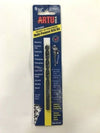 Broca de acero al cromo vanadio multiusos ARTU, 9/32" de diámetro x 4" de largo #01032