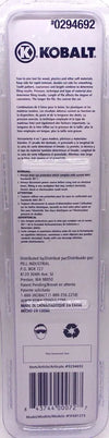 KOBALT Lima de Mano 4-en-1 de 8 Pulgadas Patrón de Dos Dientes #0294692