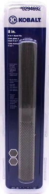 KOBALT Lima de Mano 4-en-1 de 8 Pulgadas Patrón de Dos Dientes #0294692