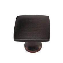 Load image into Gallery viewer, Allen &amp; Roth 1.4&quot; Square Cabinet Knob Aged Bronze Finish
