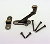 PHG - 3" Hand Rail Bracket US5 Antique Brass Finish