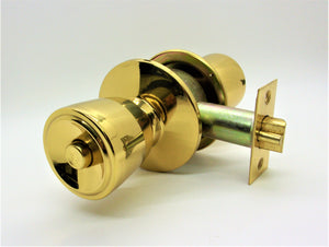 Trans Atlantic Company - Patio Function Door Knob in Polished Brass #T04PB34
