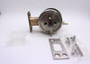 Cerrojo de seguridad de un solo cilindro de núcleo intercambiable de servicio pesado. Respaldo de 2-3/8" #DB10-1-IC-US15