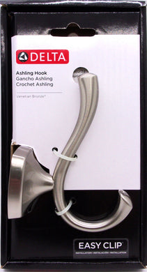 144496 Ashling Coat & Hat Hook Satin Nickel Finish