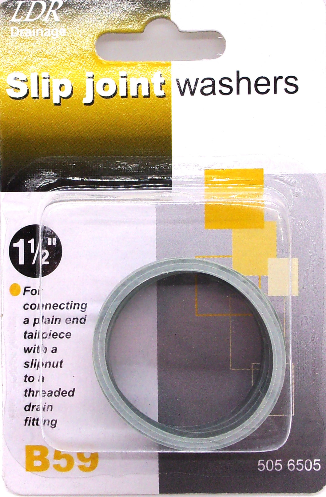 LDR Industries 505 6505 Washers, 1-1/2