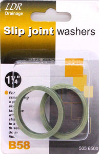 LDR Industries LDR 505 6500 1-1/4-Inch Slip Joint Washers, 3-Piece