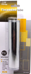 LDR Industries 505 6220 Tubo roscado de 1-1/2", plateado