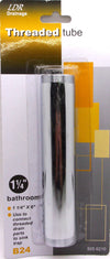 LDR Industries 505 6210 Tubo roscado de 1-1/4", plateado