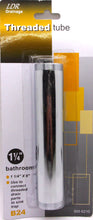 Cargar imagen en el visor de la galería, LDR Industries 505 6210 Tubo roscado de 1-1/4&quot;, plateado