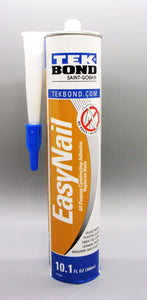 Tekbond Easy Nail Solvent-Based Adhesive White 10.1 fl oz (12 Pack)