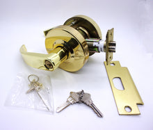 Load image into Gallery viewer, SECURITY PRO - Grade 2 Entry Lever In Polished Brass #SP5062AC L 3