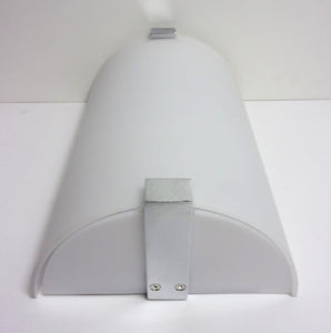 Oxygen Lighting Siren 13" Tall 1 Light ADA Fluorescent Wall Sconce with Acrylic Half Cylinder Shade #2-5153-114