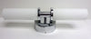 Oxygen Lighting Pebble 20" Wide ADA 2 Light Reversible Mount Fluorescent Double Bath Bar with Cylinder Glass Shades #2-5155-114