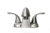 Wasserman 10249163 Hybrid Double Handle Lavatory Faucet with Pop Up