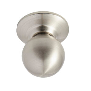 Better Home Products - Marina Ball Collection - Knob Dummy - Satin Nickel #10326DC
