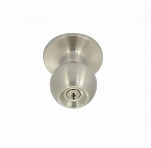 BHP - 10526DC01 Marina Ball Keyed Entry Knob in Satin Nickel