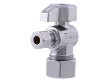 Cargar imagen en el visor de la galería, Eastman 10738LF SpeedFlex 5/8" x 3/8" Quarter-Turn Compression Angle Stop Valve