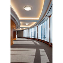 Load image into Gallery viewer, Kichler Lighting - 10784OZLED - 23W 1 LED Flush Mount - with Transitional inspirations - 3.5 inches tall by 11.75 inches wide