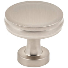 Load image into Gallery viewer, 1-3/8&quot; Diameter Satin Nickel Jules Cabinet Knob, #132SN