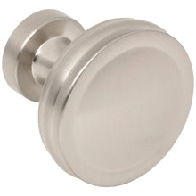Load image into Gallery viewer, 1-3/8&quot; Diameter Satin Nickel Jules Cabinet Knob, #132SN