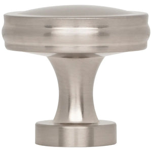 1-3/8" Diameter Satin Nickel Jules Cabinet Knob, #132SN